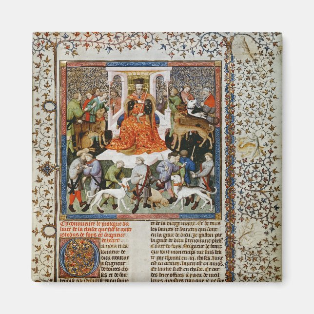 Imán Preparándose para la caza (Frente)