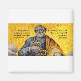 Imán Prepárate siempre - San Pedro - Magnet