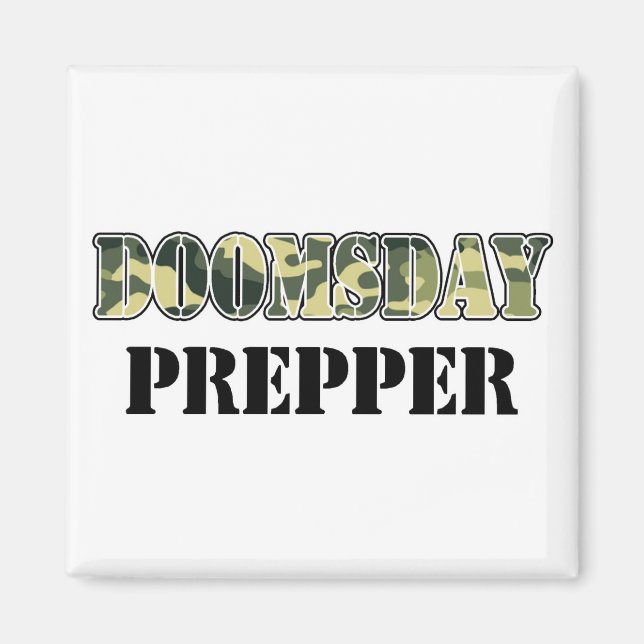 Imán Prepper de DoomsDay (Frente)