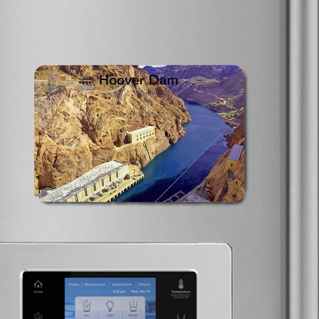 Imán Presa Hoover en Arizona (Hoover Dam in Arizona Flexible Magnet)