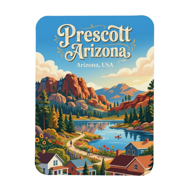 Imán Prescott Arizona (Vertical)