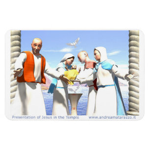 Imán Presentación de Jesús en el Templo