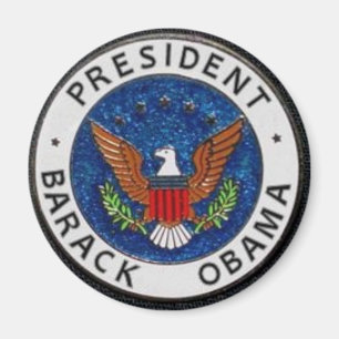 Imán presidencial del sello de Obama