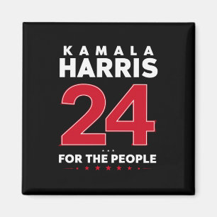Imán Presidenta 47 Kamala Harris 2024 Apoyo Señora 