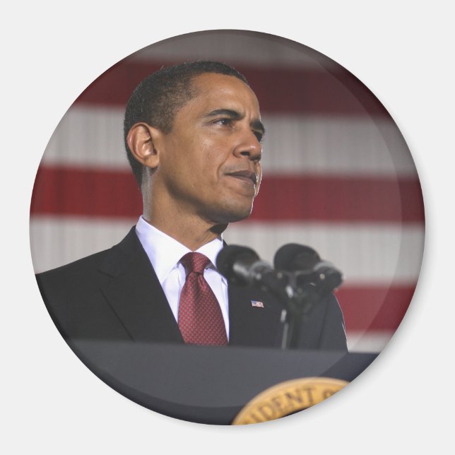 Imán Presidente Barack Obama (Frente)