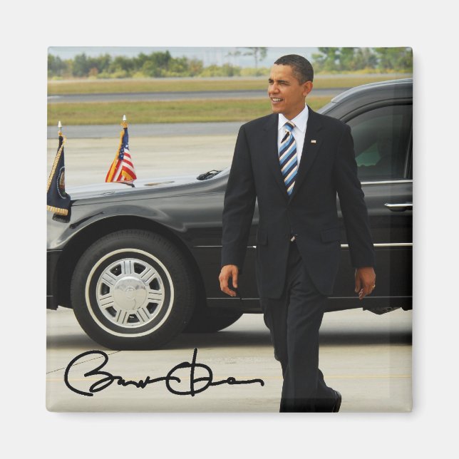 Imán Presidente Barack Obama (Frente)