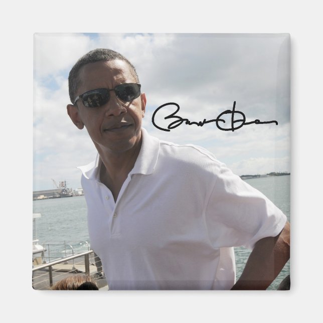 Imán Presidente Barack Obama (Frente)