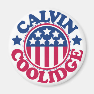 Imán Presidente Calvin Coolidge de los E.E.U.U.