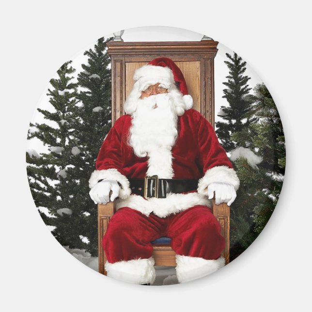Imán Presidente de Santa Claus (Frente)