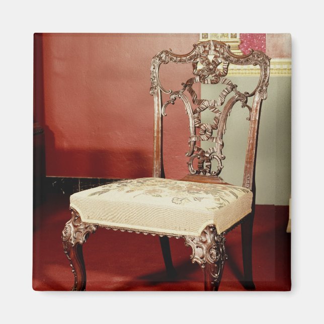 Imán Presidente, diseño Chippendale "Director", c.1760 (Frente)