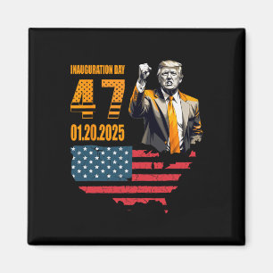 Imán Presidente Donald Trump Día de Inauguración 2025 1