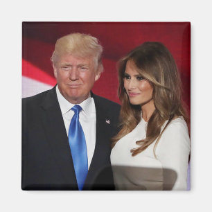 IMÁN PRESIDENTE DONALD TRUMP & MELANIA-