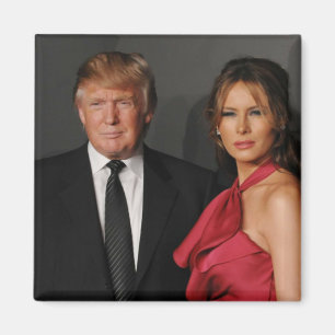 IMÁN PRESIDENTE DONALD TRUMP Y MELANIA