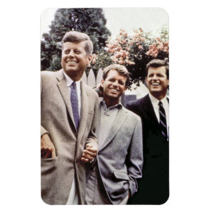Imán Presidente estadounidense John Kennedy & Robert & 