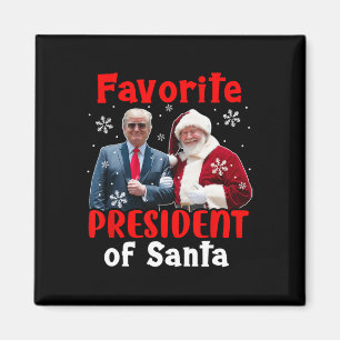 Imán Presidente Favorito De Los Navidades De Santa Sede