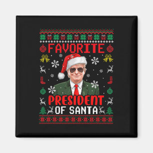 Imán Presidente Favorito De Santa Navidad, Trump Se Org