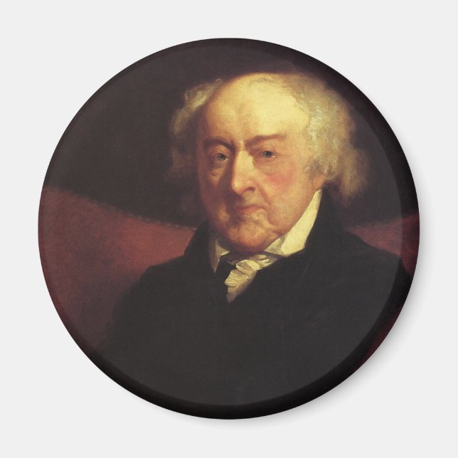 Imán Presidente John Admas (Frente)