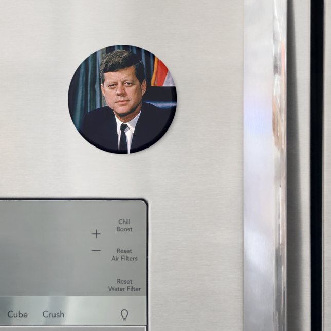 Imán Presidente John F. Kennedy (In situ (nevera))