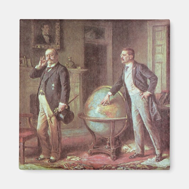 Imán Presidente Theodore Roosevelt (Frente)