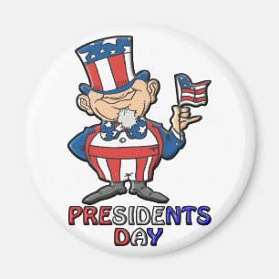 Imán Presidentes Day