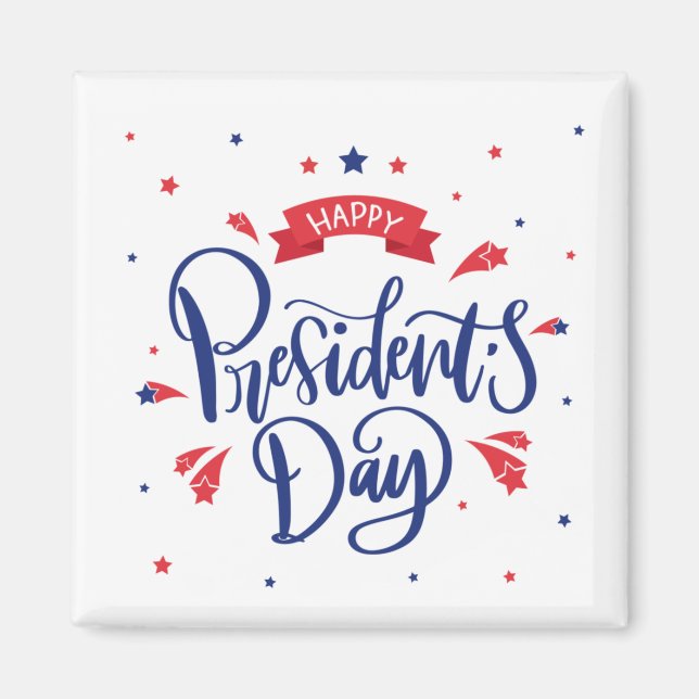 Imán Presidents' Day Magnet (Frente)