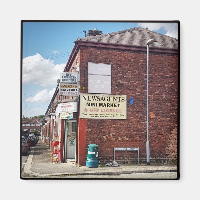 Imán Prestwich - Munir's Mini Market Magnet (Frente)
