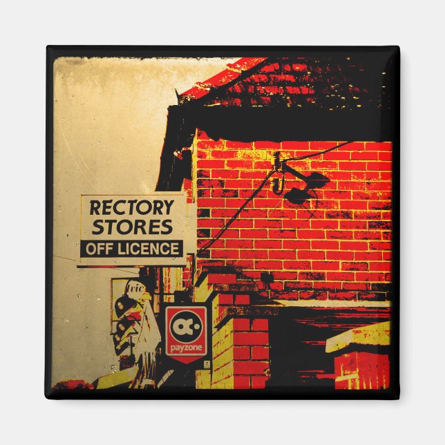 Imán Prestwich Rectory Stores (Frente)