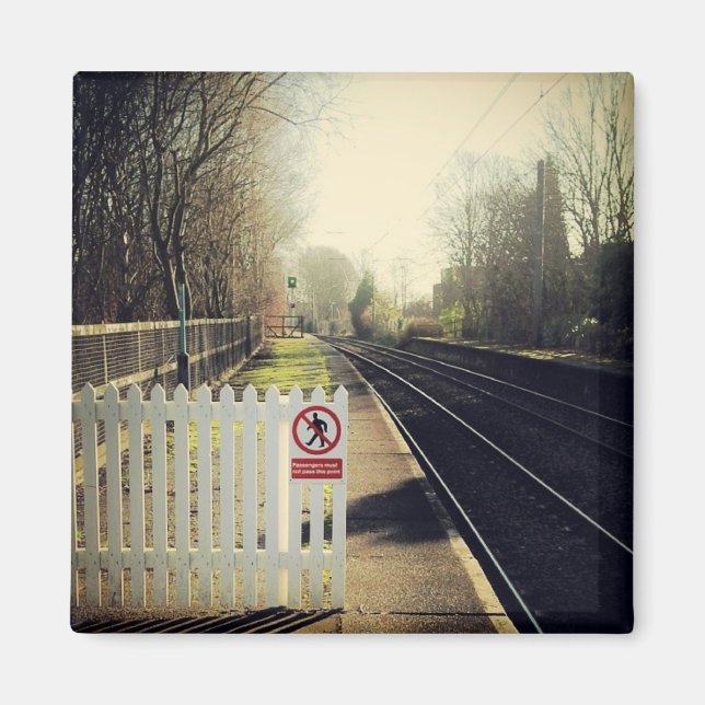 Imán Prestwich Station Magnet (Frente)