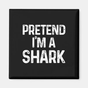 Imán Pretende que soy un tiburón que cuesta diversión d
