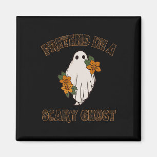 Imán Pretende que soy un tímido fantasma de Halloween 3