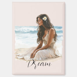 Imán Pretty Peach Dolphin Dream