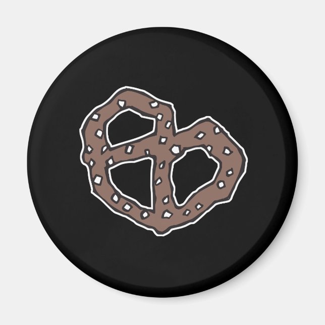 Imán pretzel (Frente)