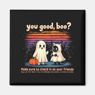 Imán Prevención de Salud Mental de Buen Boo_ de Hallowe
