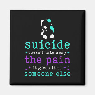 Imán Prevención del Suicidio Conciencia Dolor del Suici