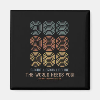 Imán Prevención del suicidio El mundo te necesita