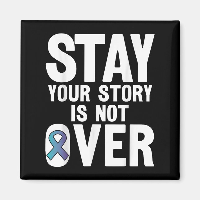 Imán Prevención del Suicidio Tu Historia _ I Para Suprt (Frente)