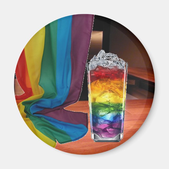 Imán Pride Cocktail (Frente)
