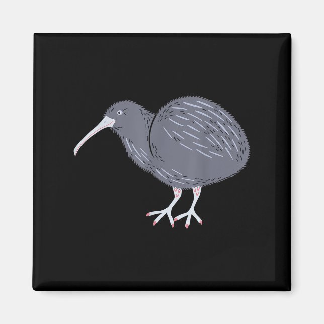 Imán Pride New Zealand Kiwi Bird Gift New Zealand  (Frente)