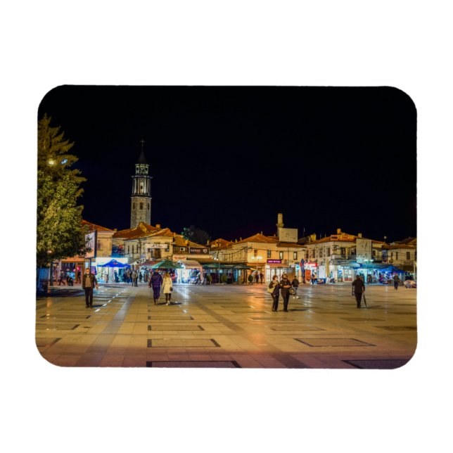 Imán Prilep de noche, Macedonia (Horizontal)