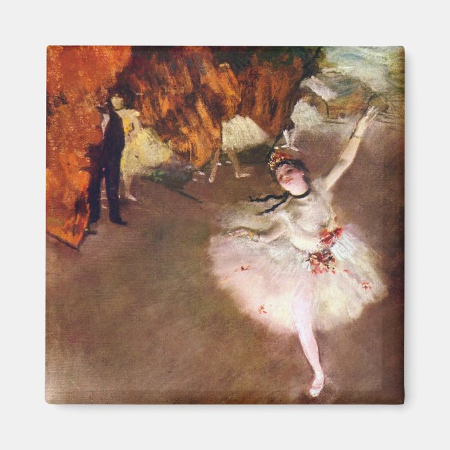 Imán Prima Ballerina, Rosita Mauri por Edgar Degas (Frente)