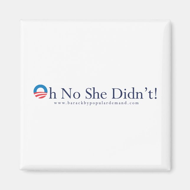 Imán primario de Barack Obama (Frente)