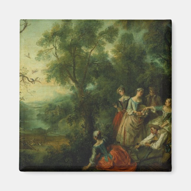 Imán Primavera, 1738 (aceite sobre lienzo) (Frente)