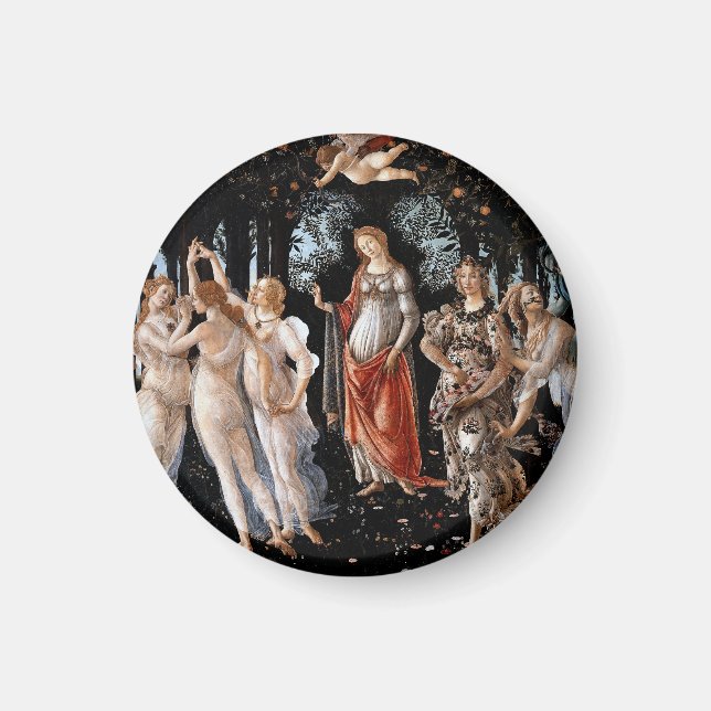 Imán Primavera Botticelli (Frente)