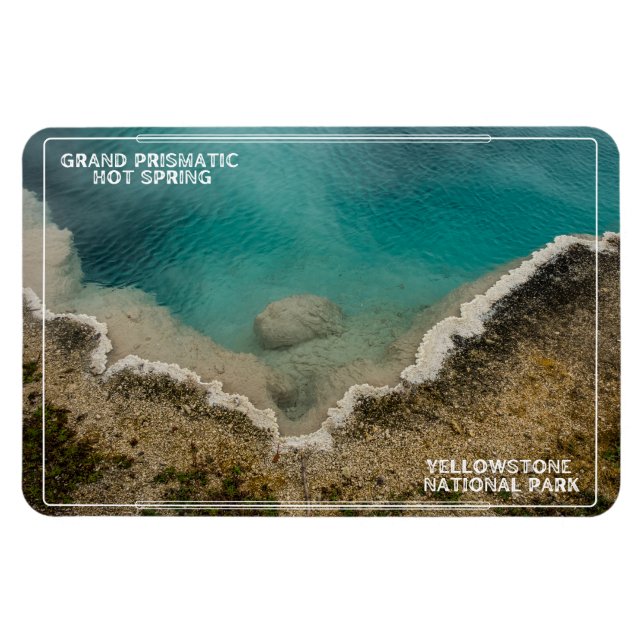Imán Primavera caliente, Yellowstone (Horizontal)