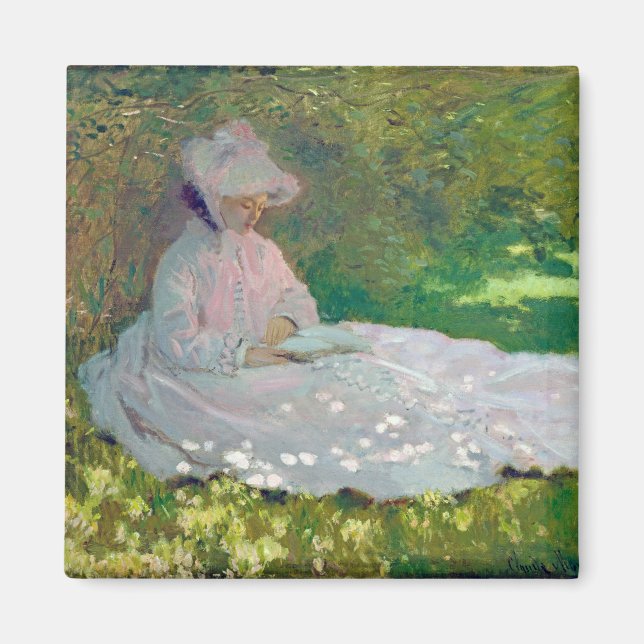 Imán Primavera, Monet (Frente)