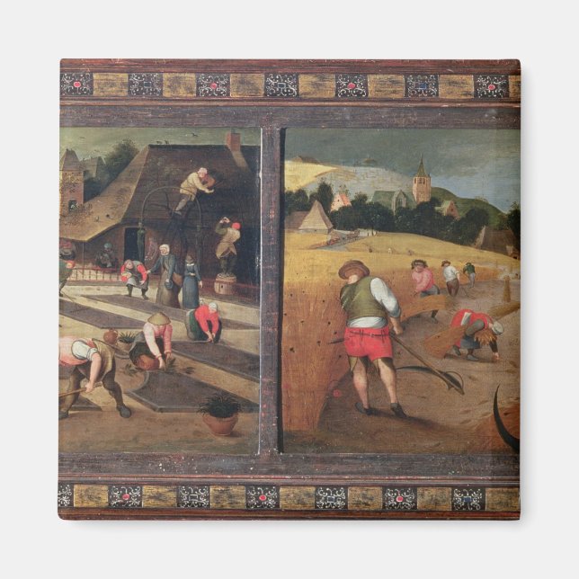 Imán Primavera ; verano (Frente)