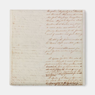 Imán Primer borrador de la Constitución de los Estados