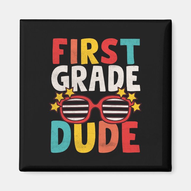 Imán Primer Colegio Primer Día Estudiante K (Frente)