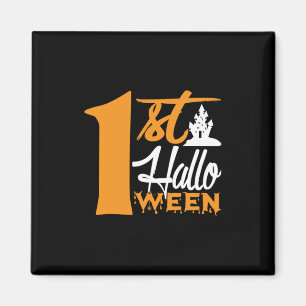Imán Primer cumpleaños de Halloween