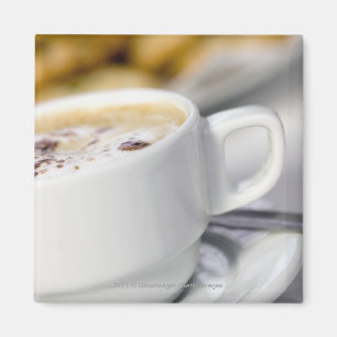 Imán Primer de una taza de café